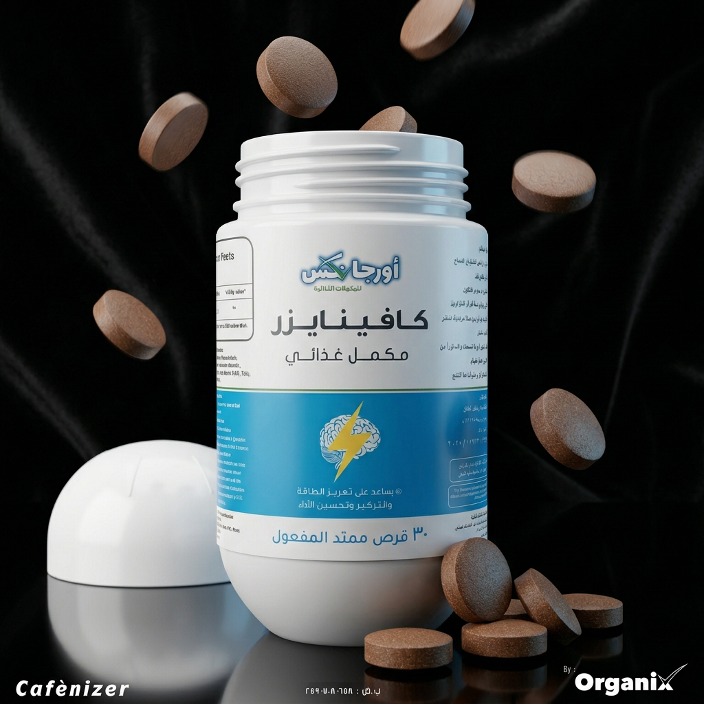 كافينايزر-cafenizer-أقراص-كافيين-ممتد-المفعول-30-قرص